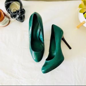 Tory Burch Snakeskin Pumps